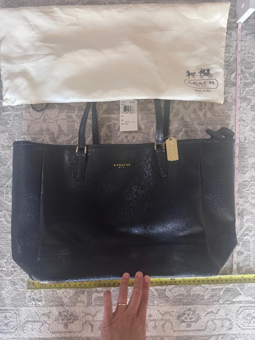 Vintage Coach EW Tote - Medium